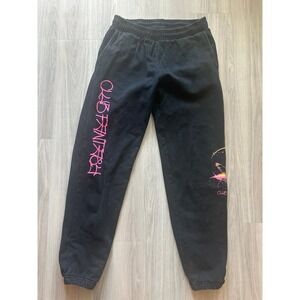 Club Fantasy‎ Black/Pink Sweatpants size Medium